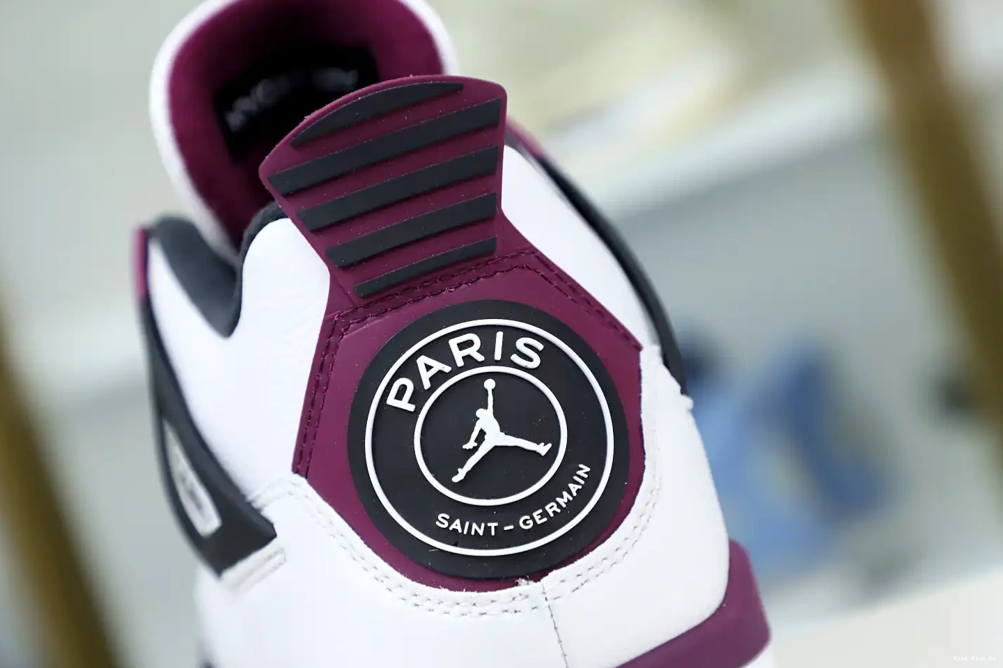 JORDAN 'BORDEAUX' X SAINT-GERMAIN AIR 4 AIR RETRO Kimikick PARIS JORDAN 0824